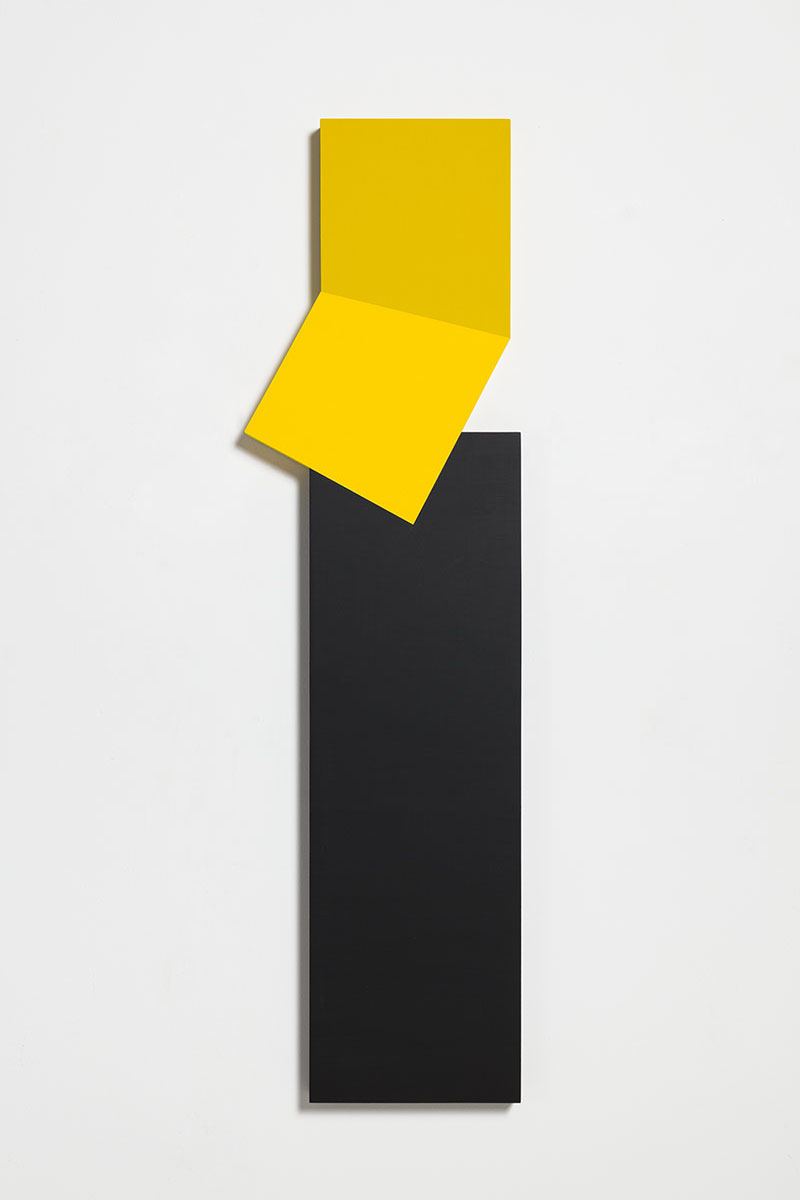 Sculpture on Plinth II, 2024130 x 36,5 x 4 cmAcryl auf Holz