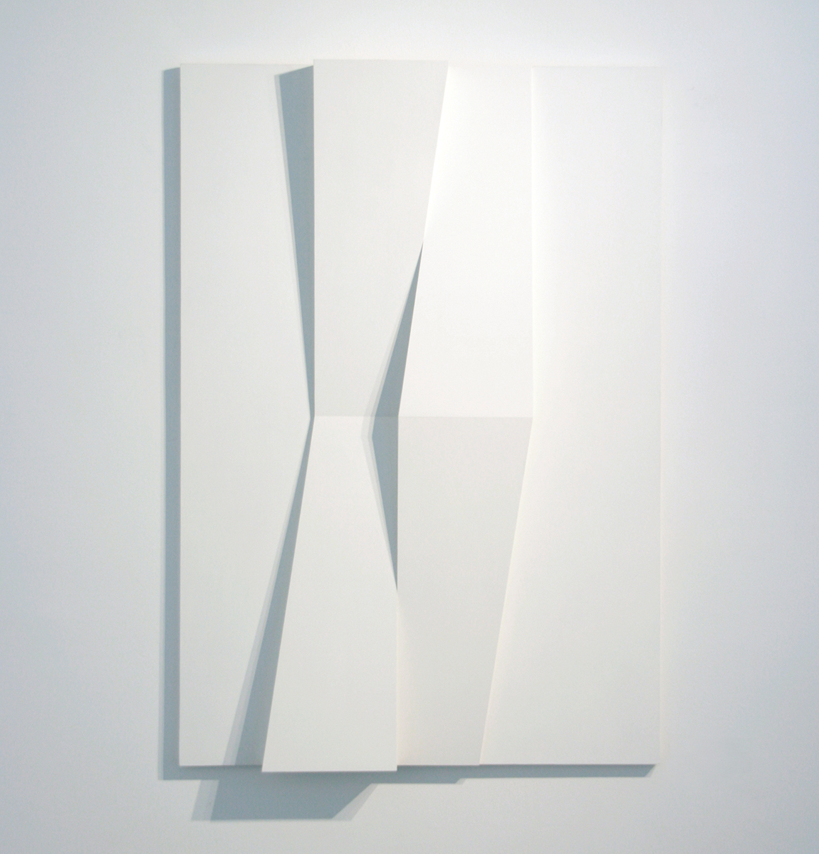Relief, Four Units, 201399,5 x 68,5 x 8 cmAcrylic with marble powder on plywood