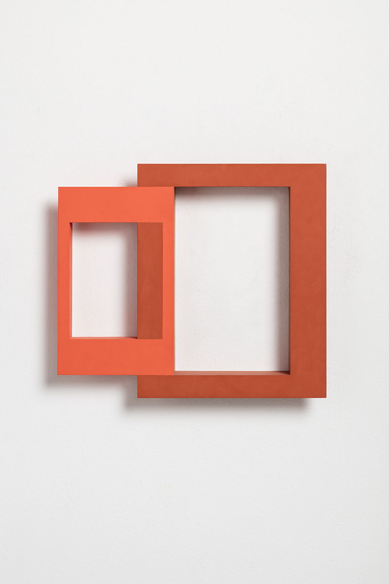 Halved Areas II, 1984/200332,2 x 37 x 5 cmÖl auf Holz