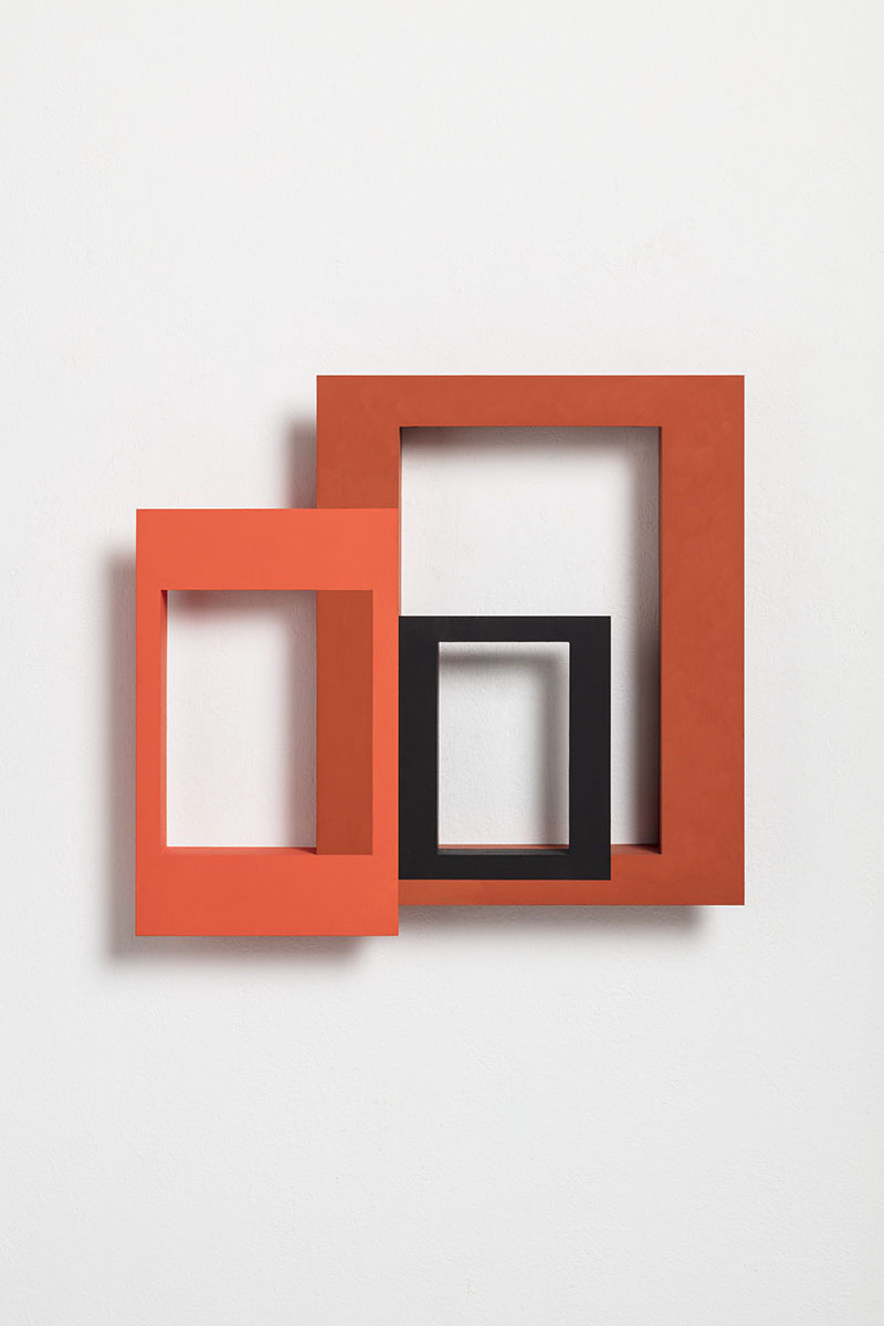 Halved Areas III, 1984/200332,2 x 37 x 5 cmÖl auf Holz