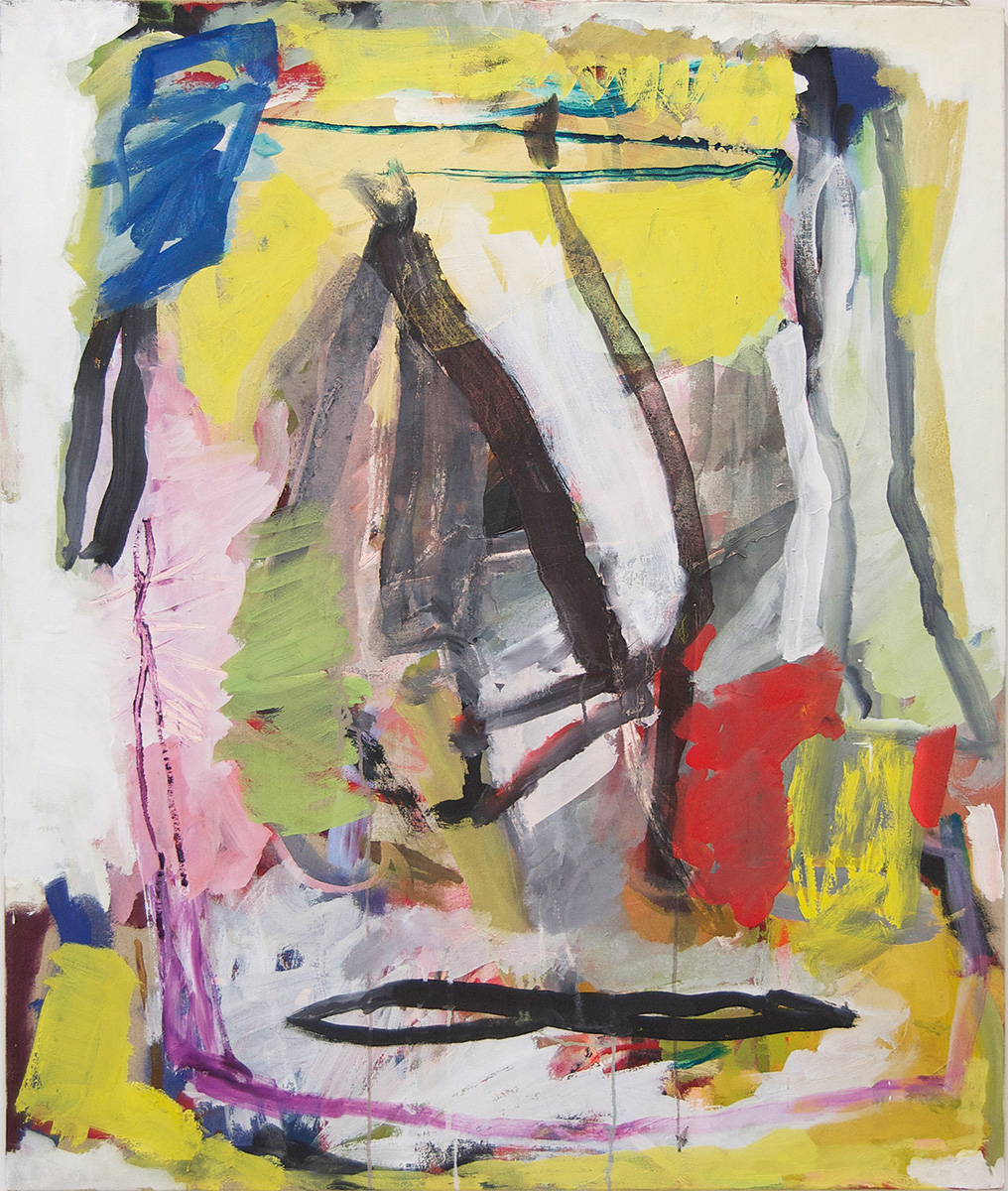 Gelber Kopf, 2018120 x 100 cmAcryl auf Leinwand