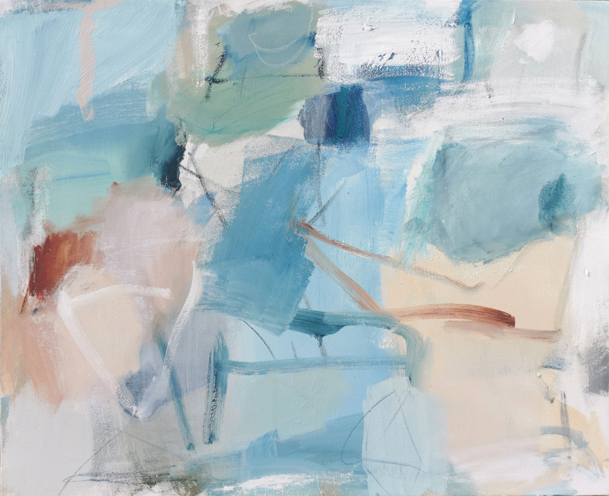 Ensoñaciòn, 202160 x 73 cmAcryl und Öl auf Leinwand