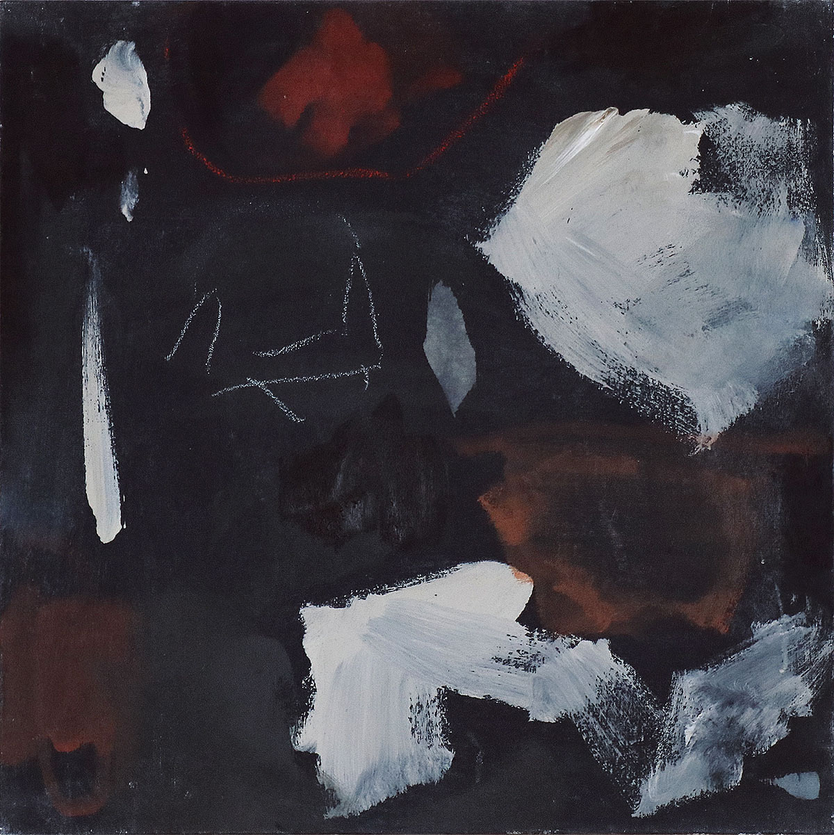 BLUISH, 201450 x 50 cmAcryl und Öl auf Leinwand