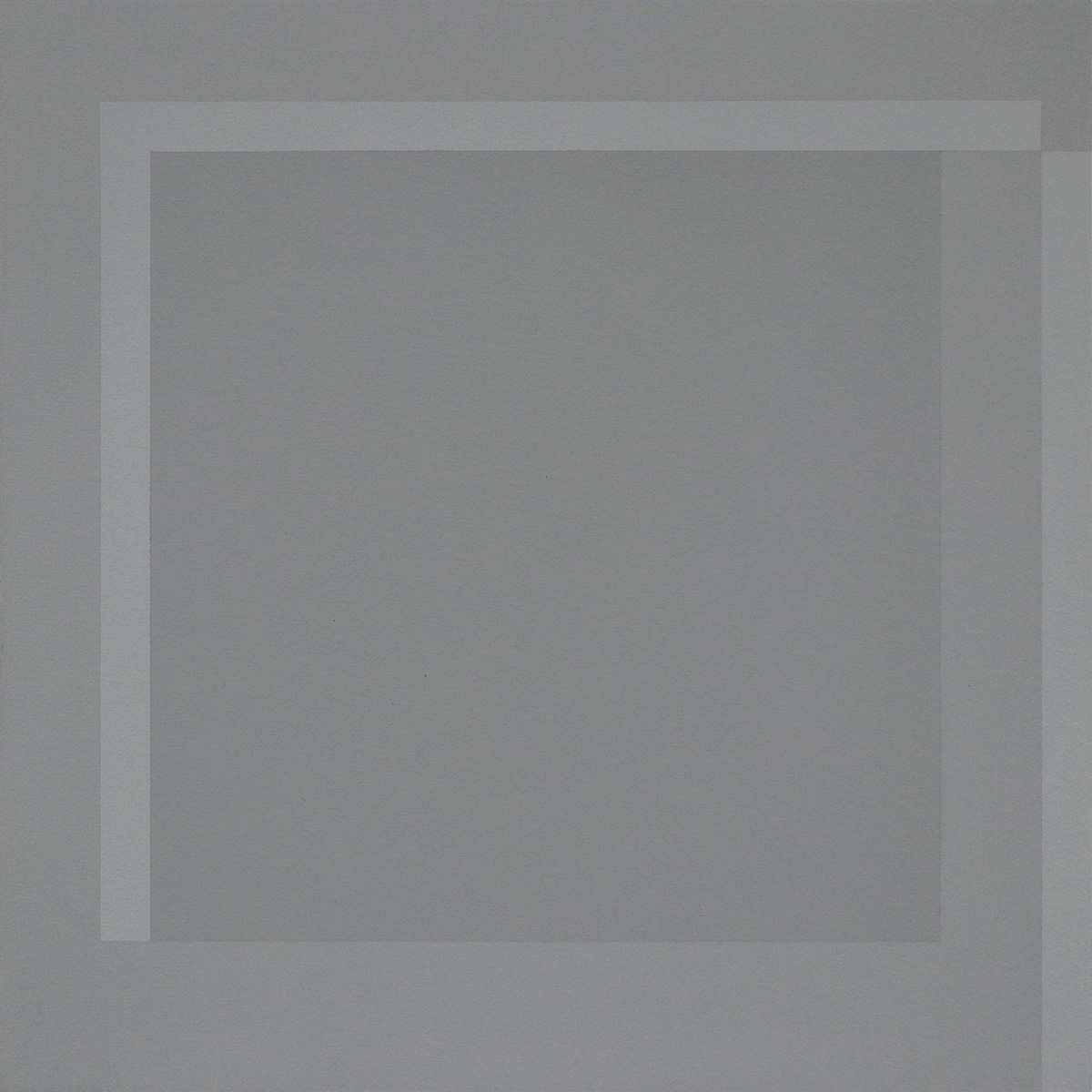 Dimensional painting 31 (grey), 200655 x 55 cmAcrylic on paper, mounted on aludibond