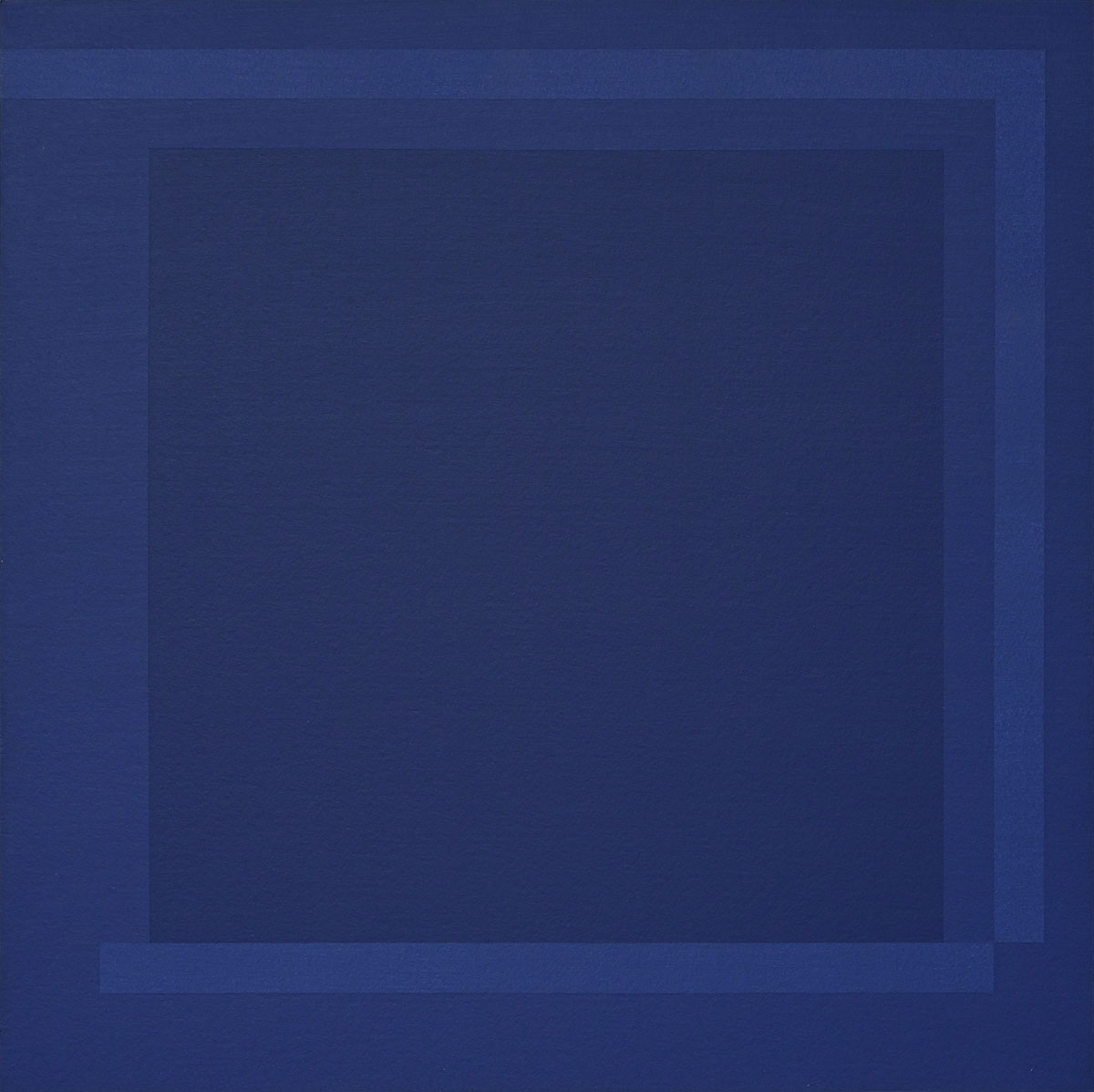 Dimension (Indigo), 200155 x 55 cmAcryl auf Papier, auf Plexiglas