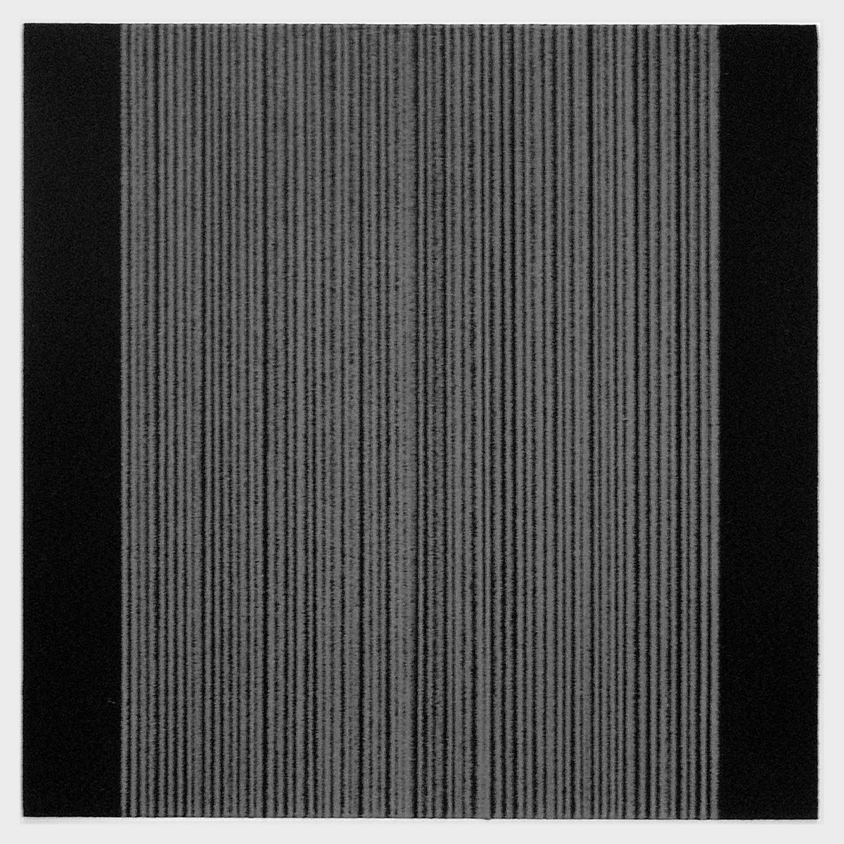 Schwarzer Grund 4, 200216,5 x 16,5 cm in 25,2 x 24,7 cmFarbstift auf grundiertem Papier; gerahmt