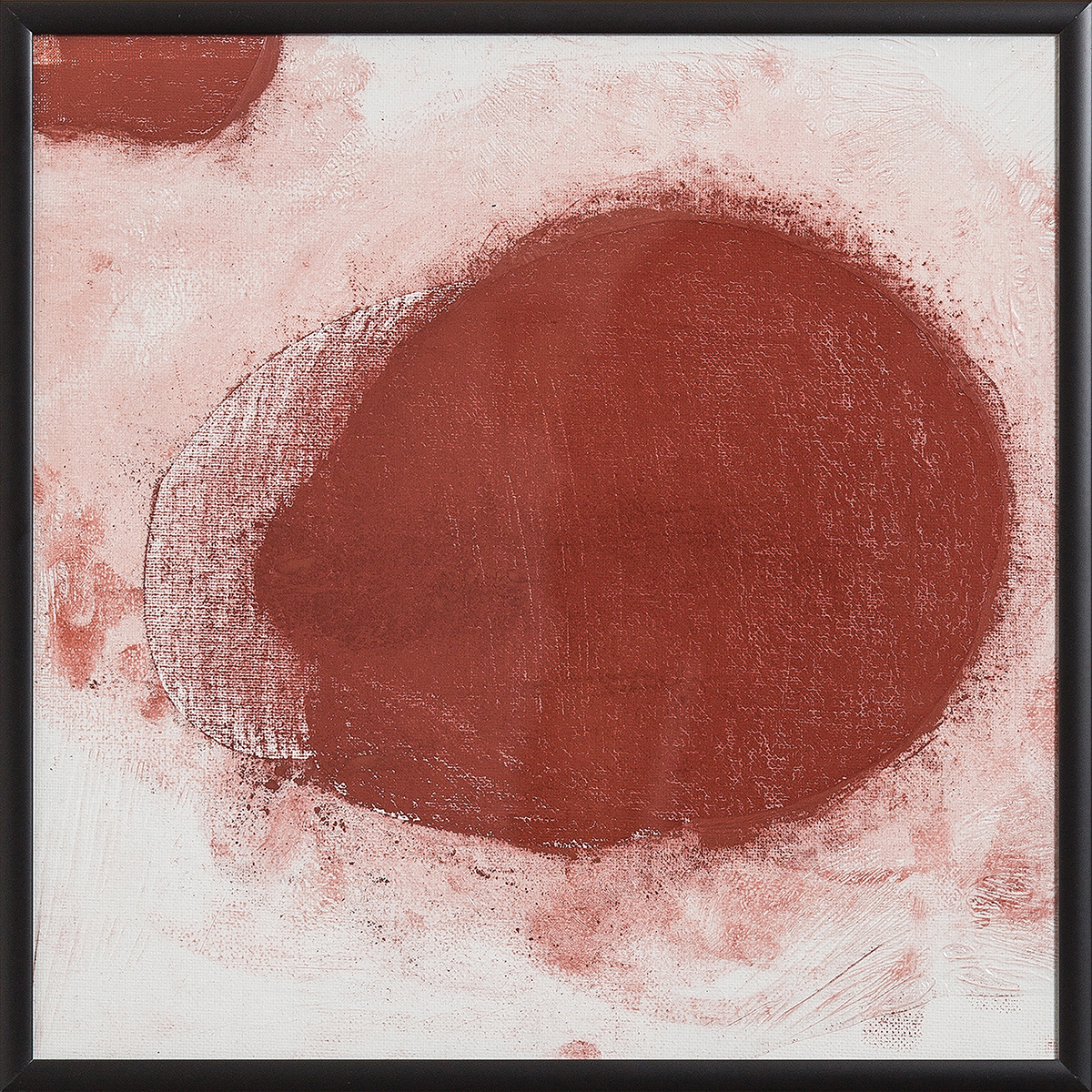Frottements rouge 1, 201730 x 30 cmLeinwand auf Karton, einfoliert, Rötel-Pastellkreide;Alu-Wechselrahmen Frottements rouge 1, 201730 x 30 cmLeinwand auf Karton, einfoliert, Rötel-Pastellkreide;Alu-Wechselrahmen