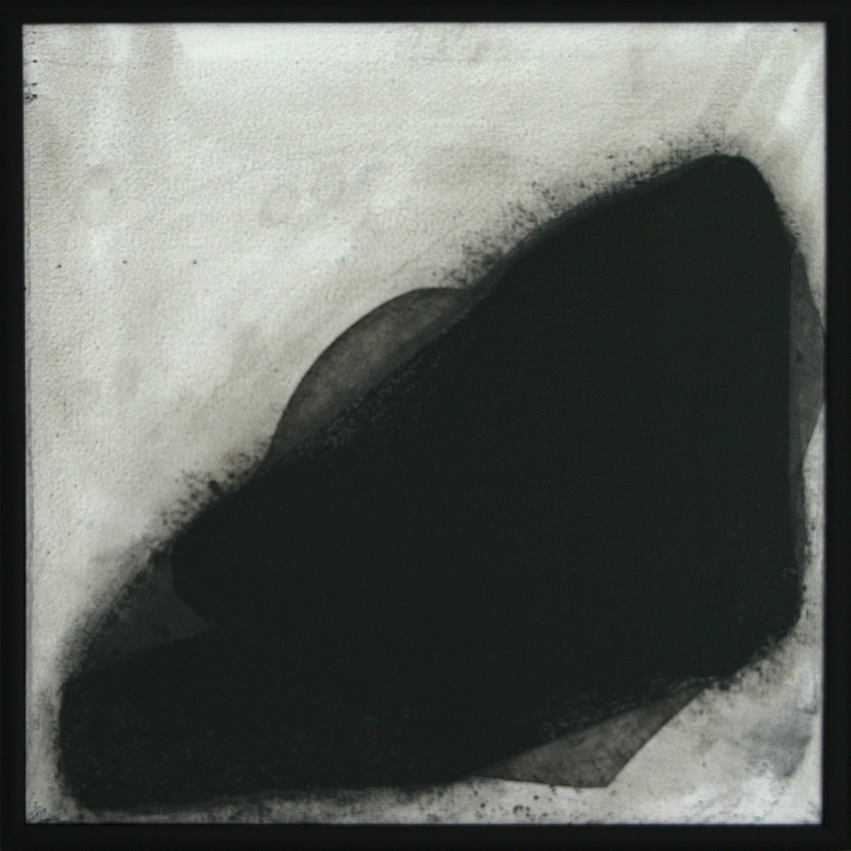 Frottements noirs / Gromperen 1, 201730 x 30 cmLeinwand auf Karton, einfoliert, Kohle; Alu-Wechselrahmen Frottements noirs / Gromperen 1, 201730 x 30 cmLeinwand auf Karton, einfoliert, Kohle; Alu-Wechselrahmen