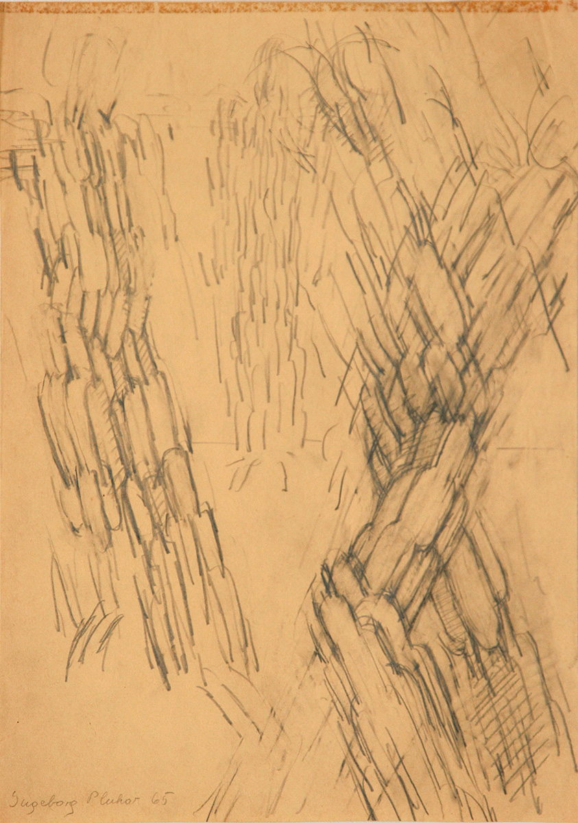 Figure Group, 196542 x 29,7 cmPencil on paper
