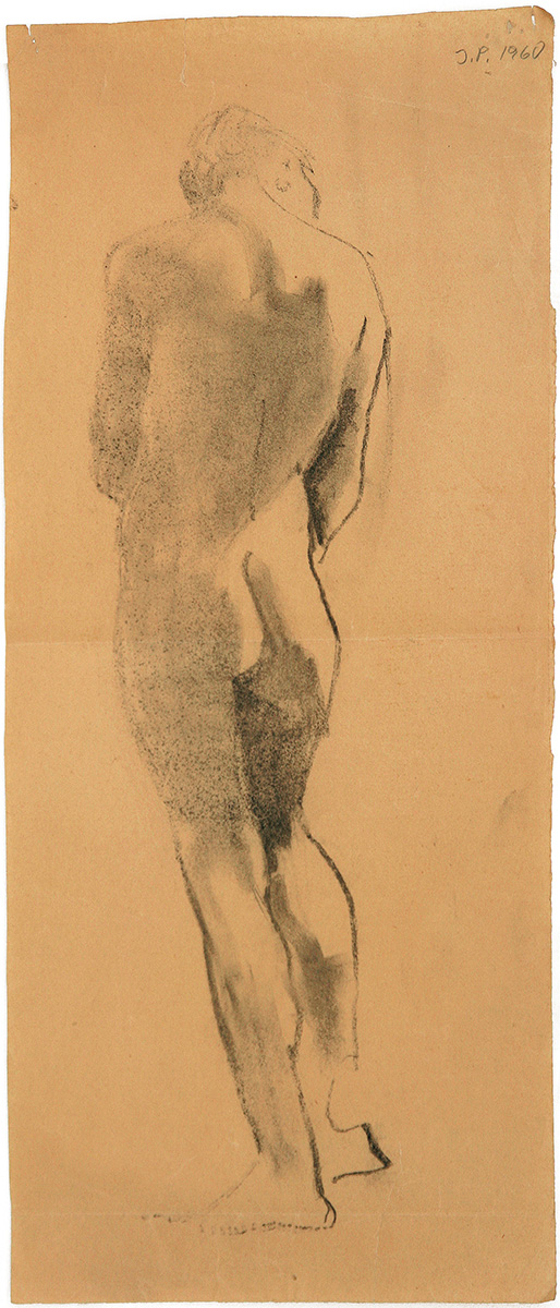 Untitled, 196053 x 23 cm in 66,5 x 48,5Pencil on paper, framed