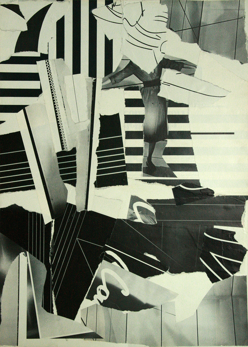 Erfund, 198062 x 45 cmCollage