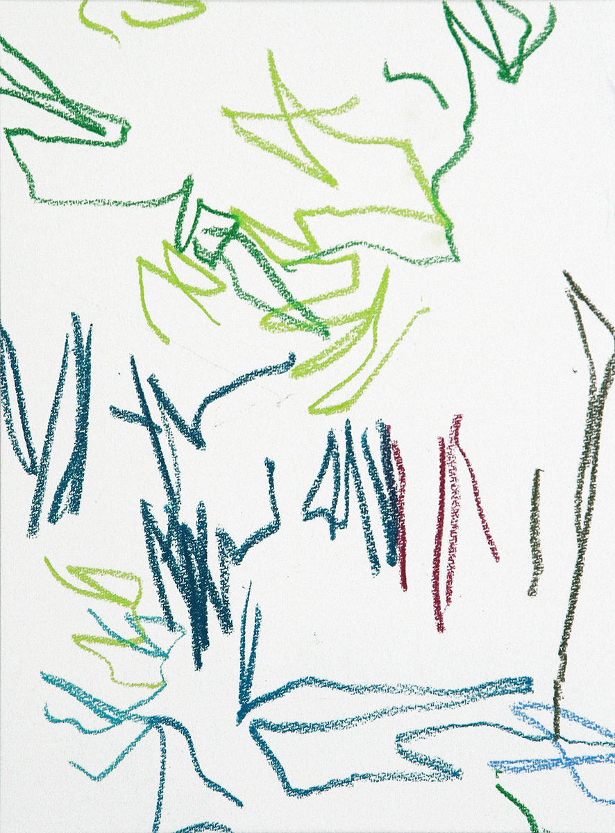 WienerWaldKlause MaurerBerg 1, 201731,5 x 23,5 cmCrayon on paper