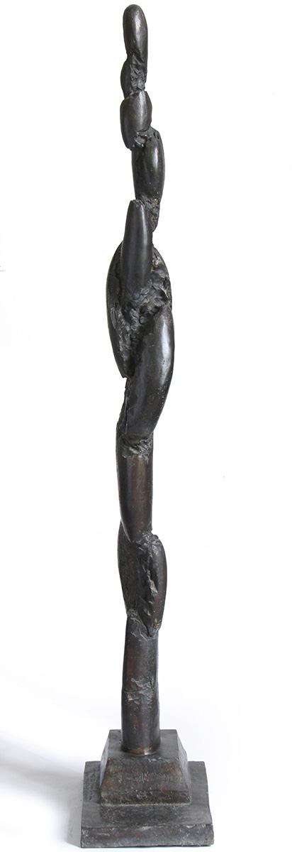 Stehende Figur ”sehr bewegt”, 1959185 x 42 x 30 cmBronze; Auflage: 6