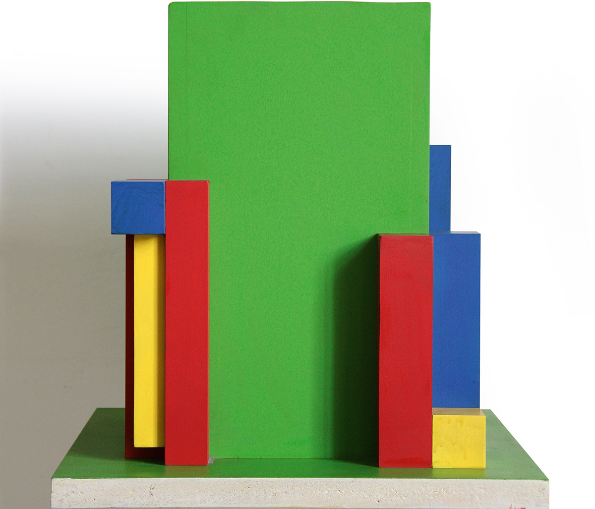 Ohne Titel, 198746,5 x 44,8 x 44,8 cmWood, lacquered