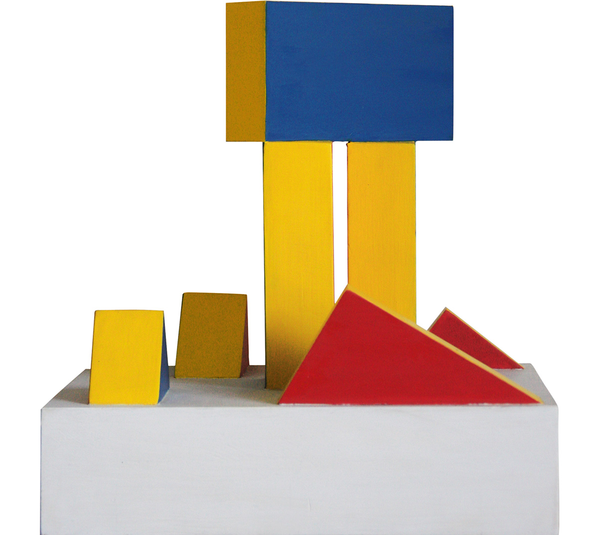 Ohne Titel, 198442 x 40 x 40 cmHolz, lackiert