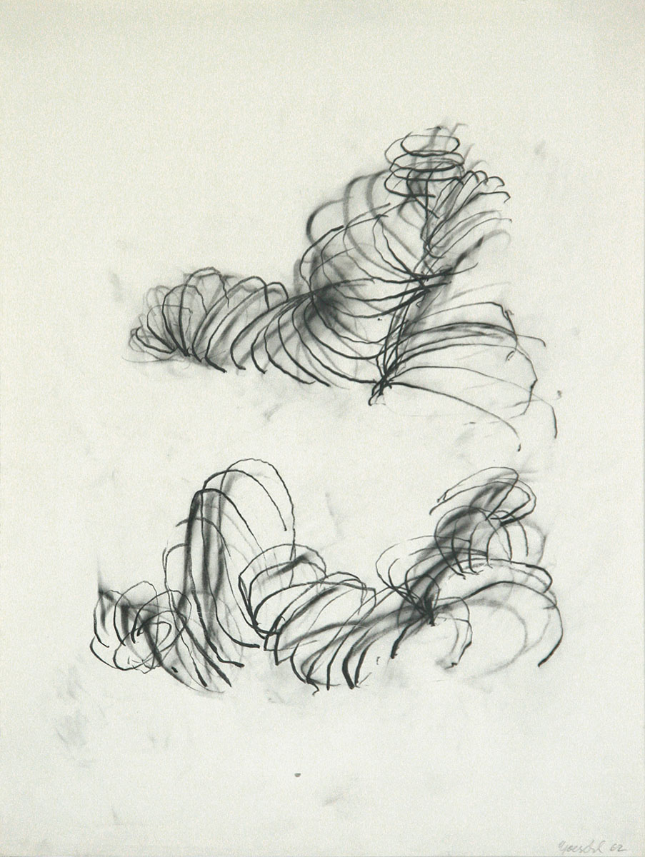 Ohne Titel, London, 196250,5 x 38 cmBleistift auf Papier, signiert
