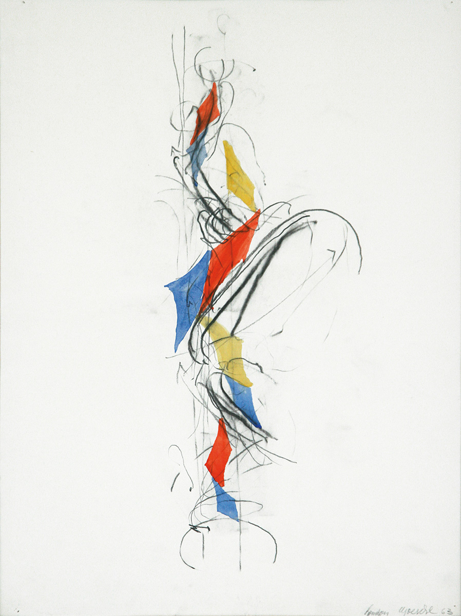 Ohne Titel, 196350,5 x 38 cmMixed media on paper