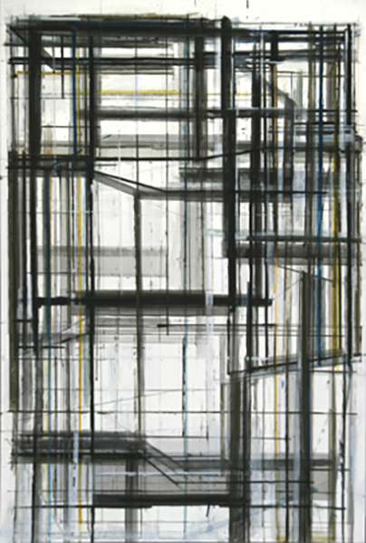 #4AL_H, 2017150 x 100 cm Mischtechnik, Papier auf Aluminium