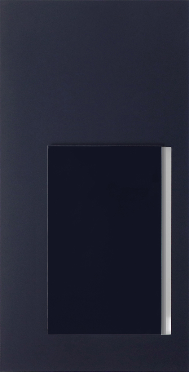 blaue objekte 20.7, 202299 x 50 x 3,6 cmAcryllack auf Alu-Dibond; 2-teilig