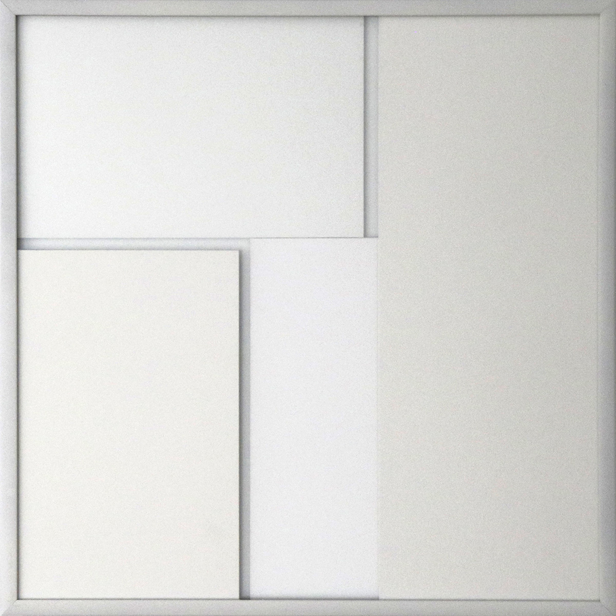verdichtete Transparenz 18, 202230 x 30 x 4 cmcardboard and glass, framedEdition: 3