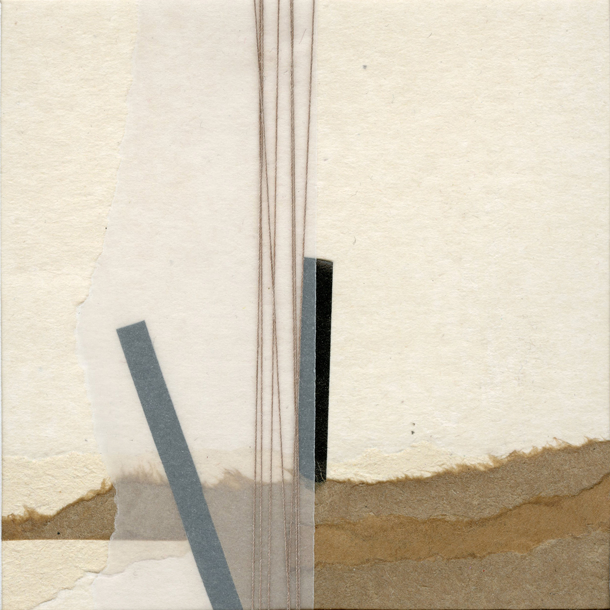 norden, 201910,5 x 10,5 cm in 30 x 30 cmPapercollage; framed