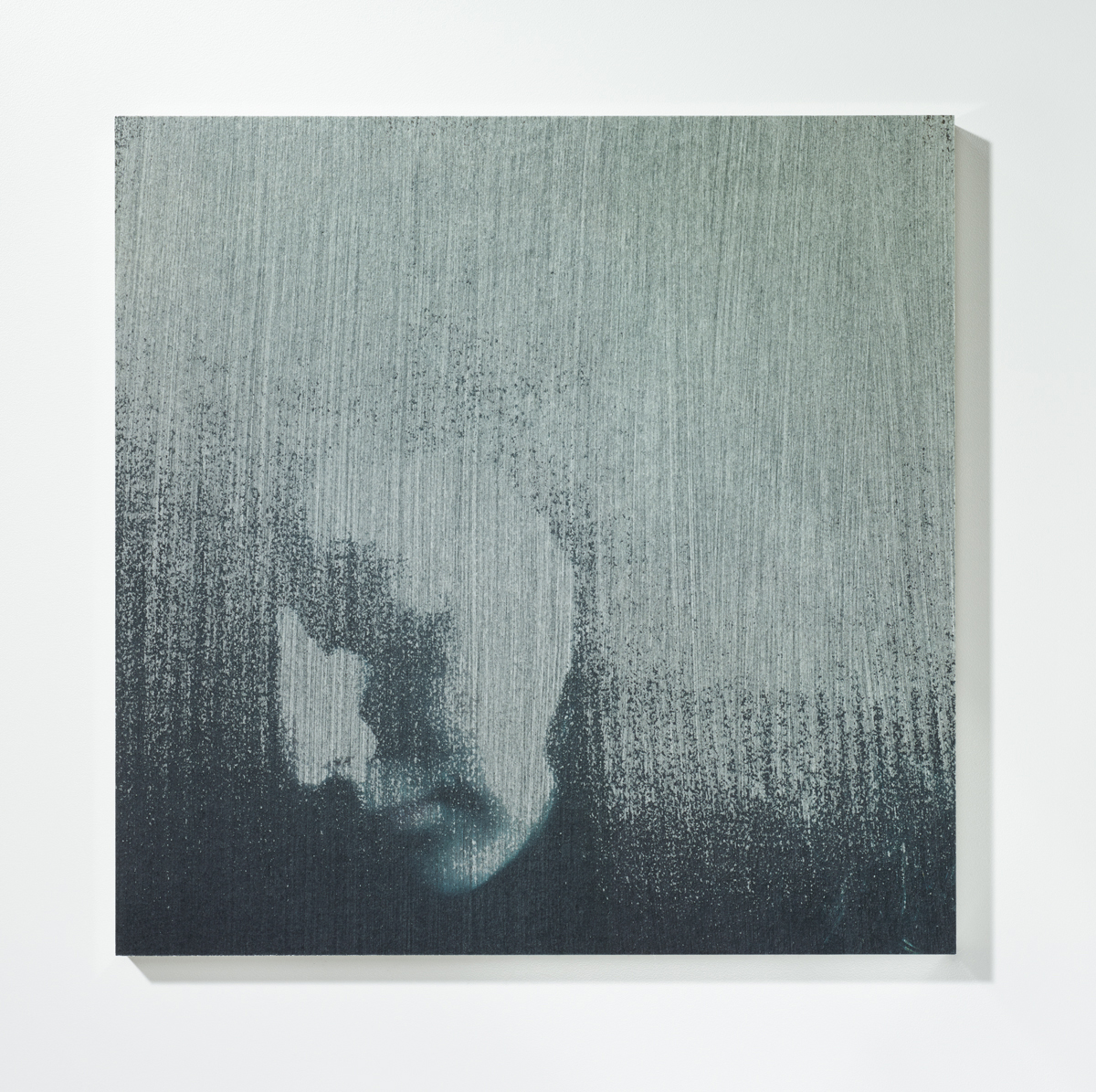 Löschung 2, 201630 x 30 cmPigmentprint, gelöscht, gefirnisst, kaschiert auf Acrylglas