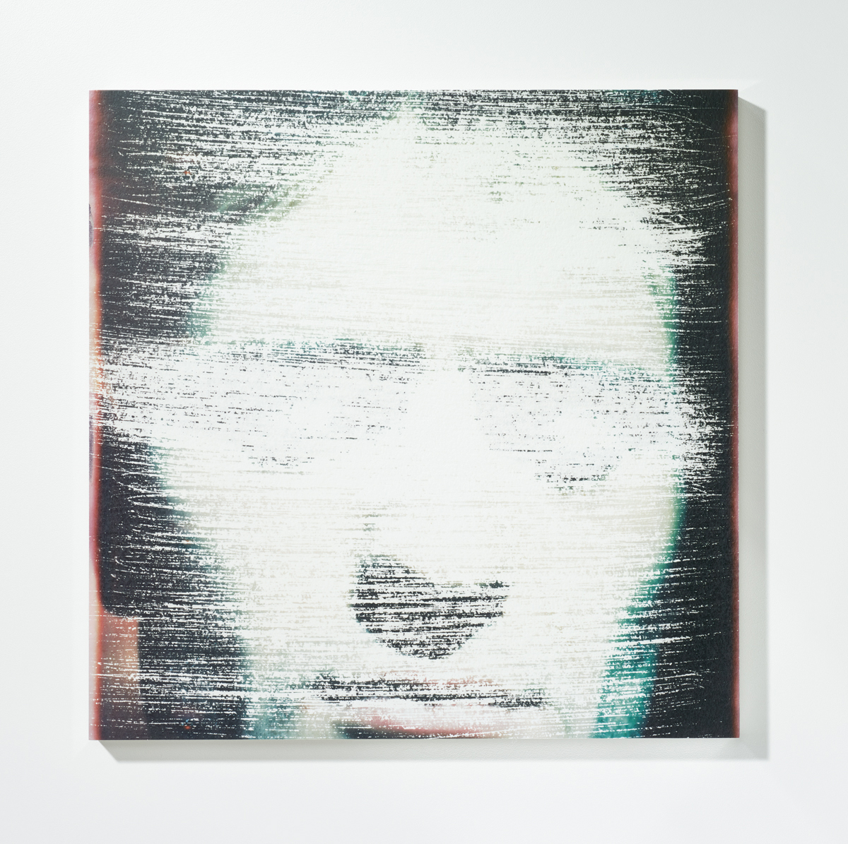 Löschung 8, 201630 x 30 cmPigmentprint, gelöscht, gefirnisst, kaschiert auf Acrylglas