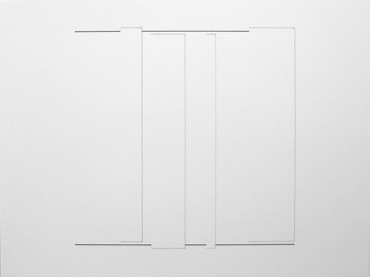 Minus 21, 201341 x 61 cm in 46 x 67 cmInk on paper; framed