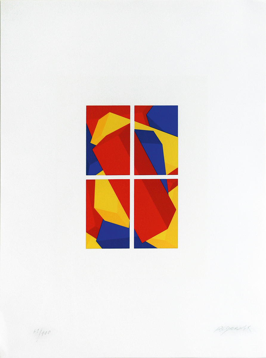Ohne Titel, undatiert59 x 44 cmSiebdruck, signiertAuflage: 100