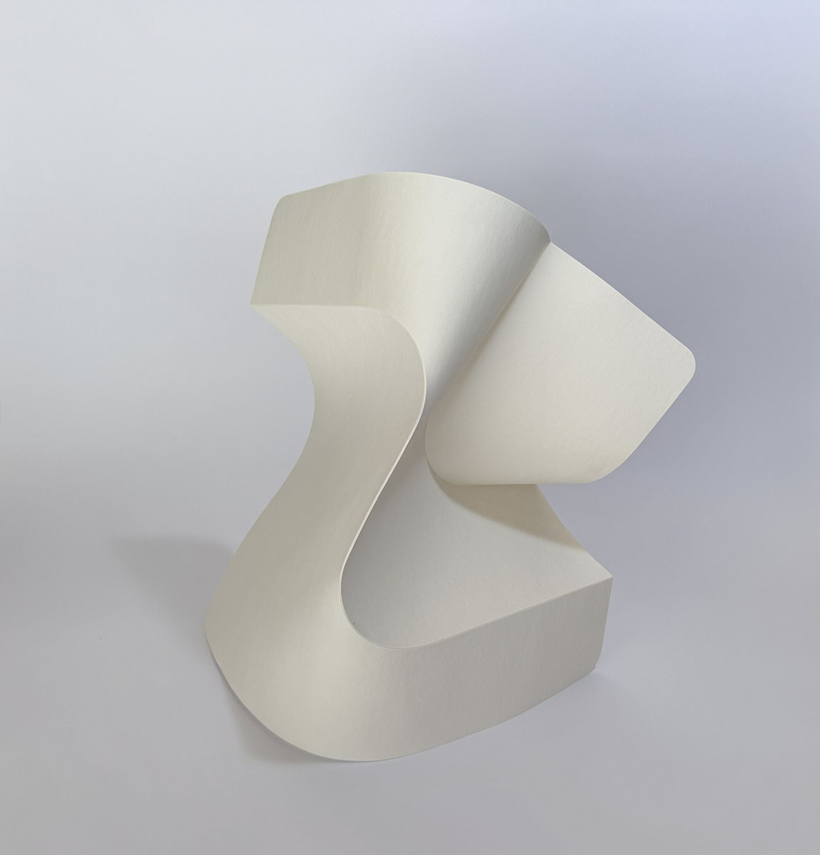 Rechteckige Zweifalt mit Gerader Einfachverdrehung 01, 202646 x 25 x 45 cmcellulos, white