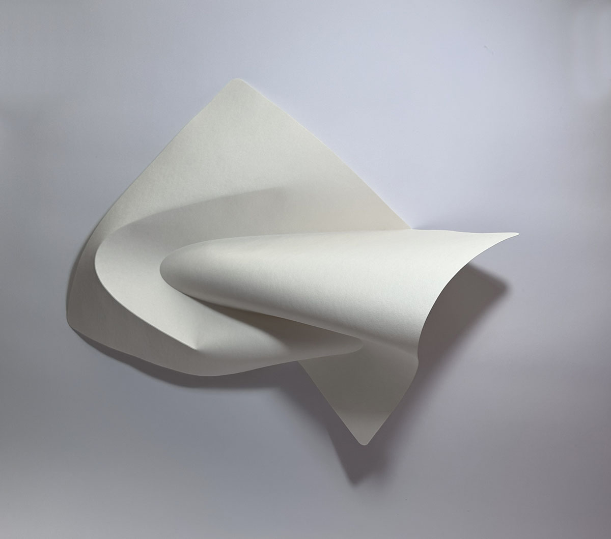 Rechteckige Zweifalt mit Einfachverdrehung 02, 202650 x 45 x 25 cmcellulos, white