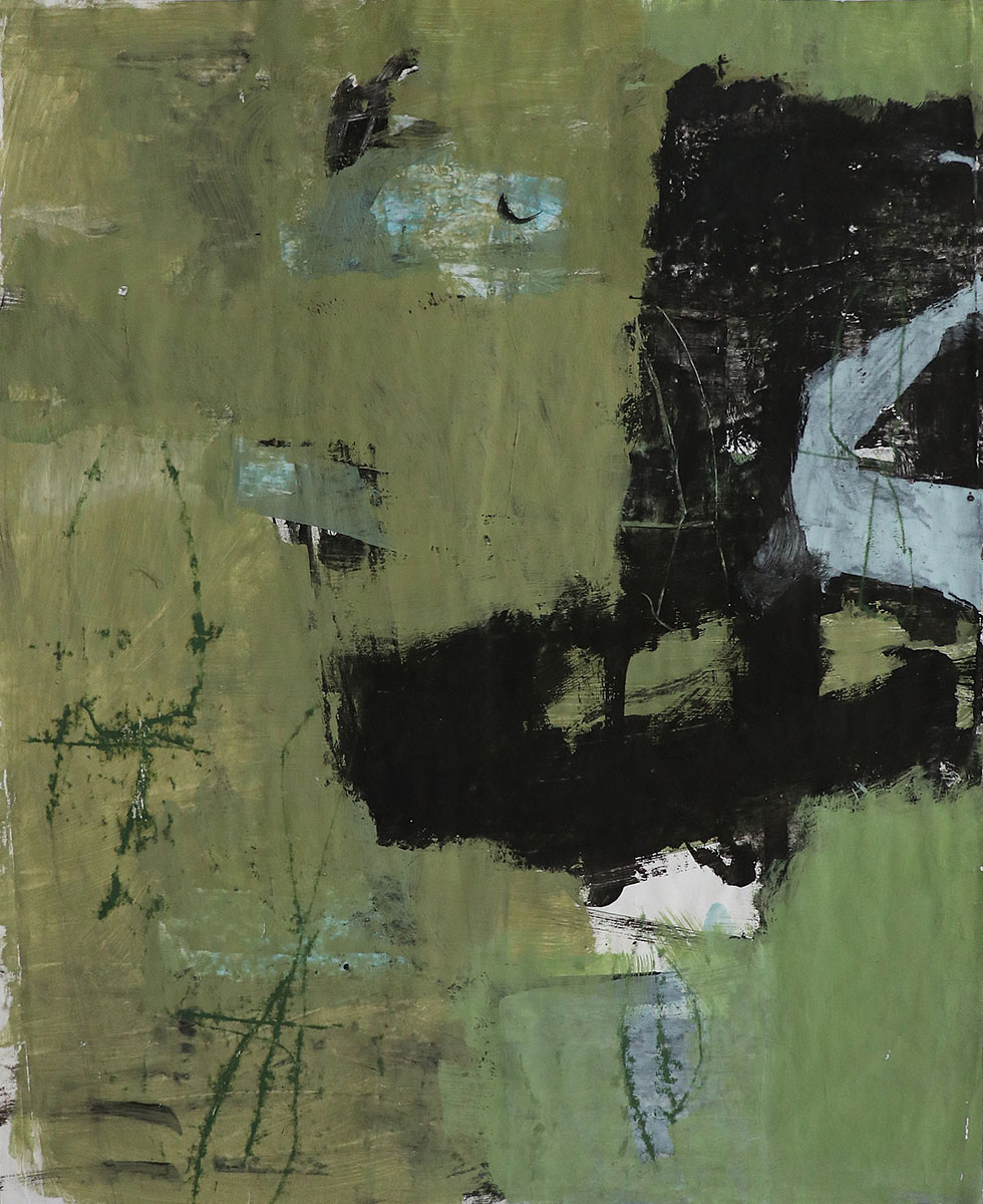 IM LIEGEN, 202362 x 50,8 cmMischtechnik auf Papier