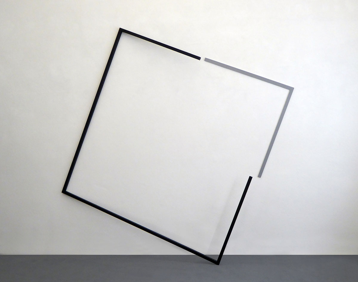 Raumgreifendes Quadrat, 20202-teilig, 187,5 x 187,5 cmFormrohrrahmen 30 x 30 mm