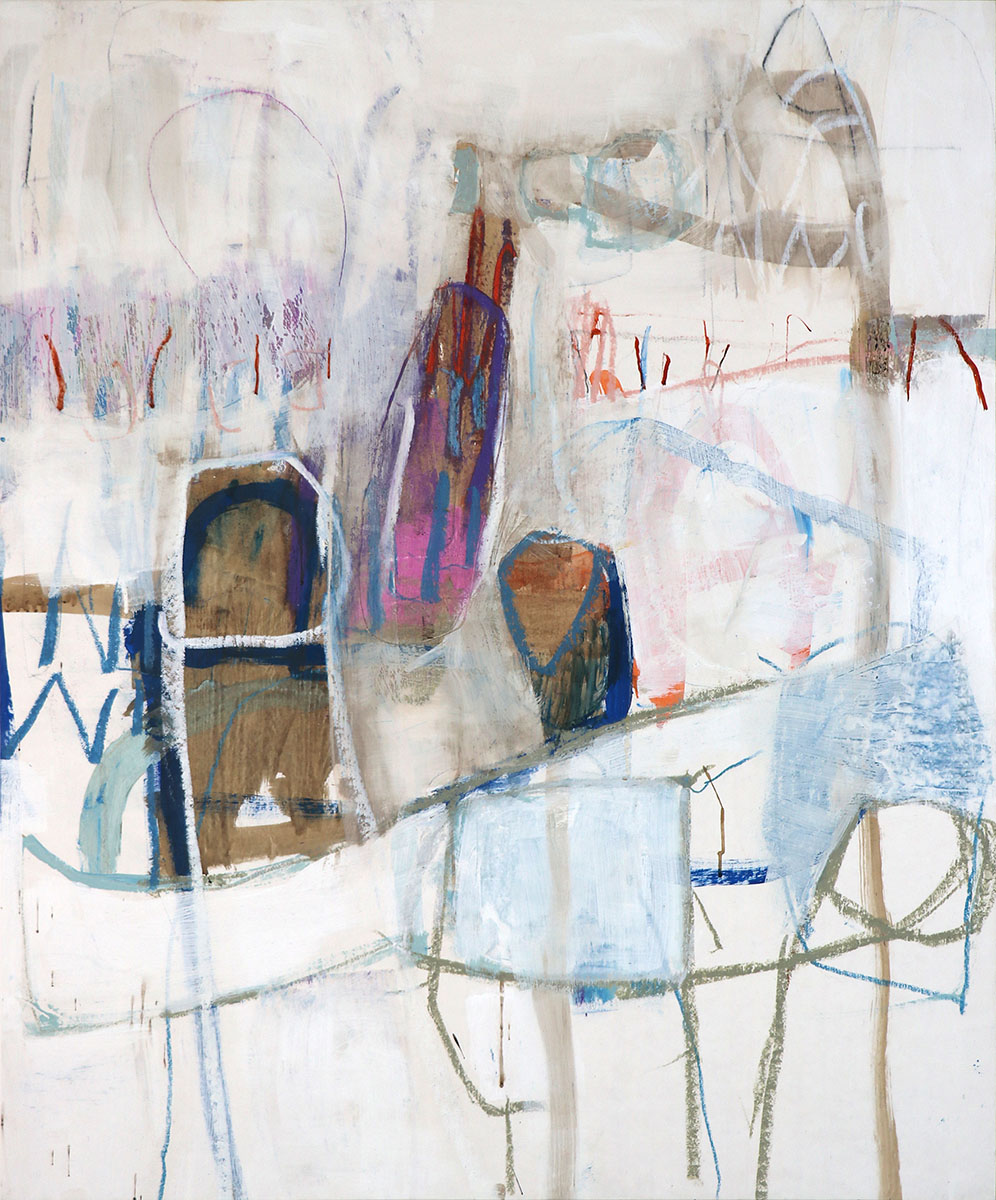 Kellergasse, 2024117 x 97 x 4 cmMixed media on paper, on plywood