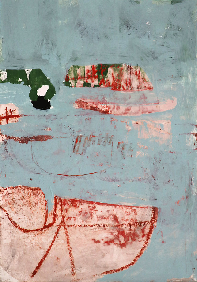Ohne Titel, 202442 x 29,7 cmMixed media on paper
