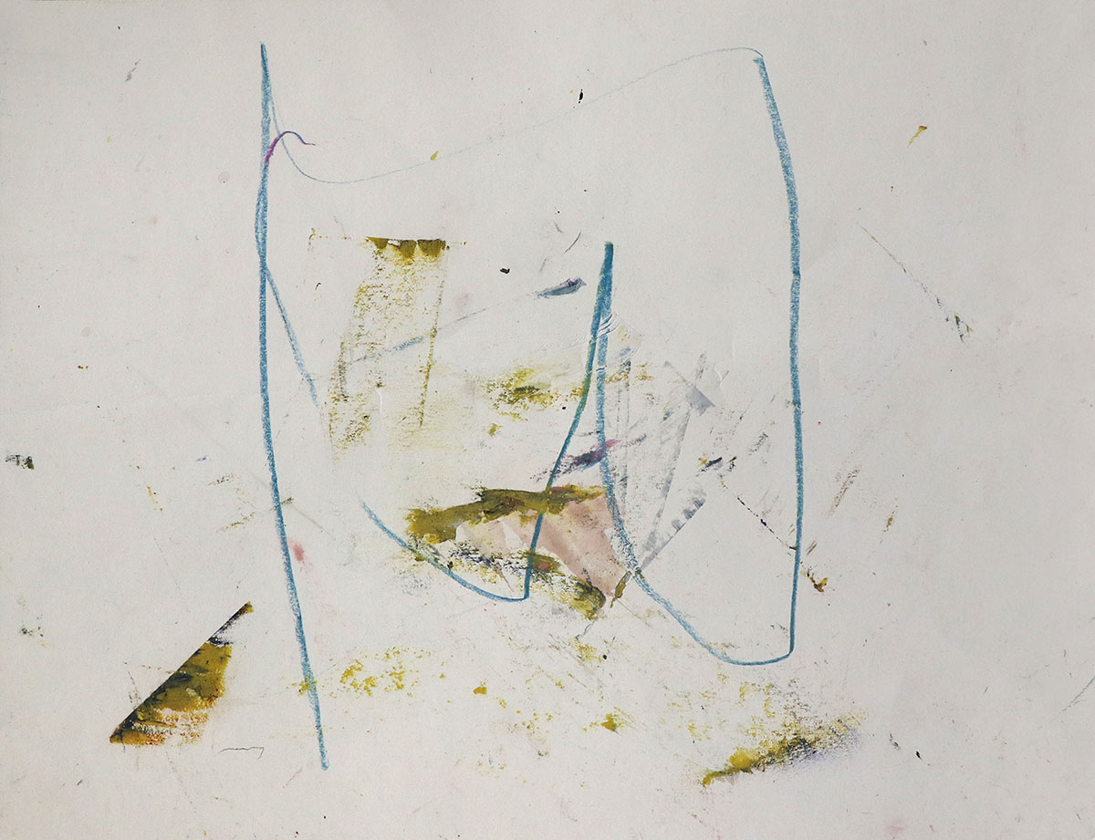 Pur, 202420,5 x 29,7 cmMixed media on paper