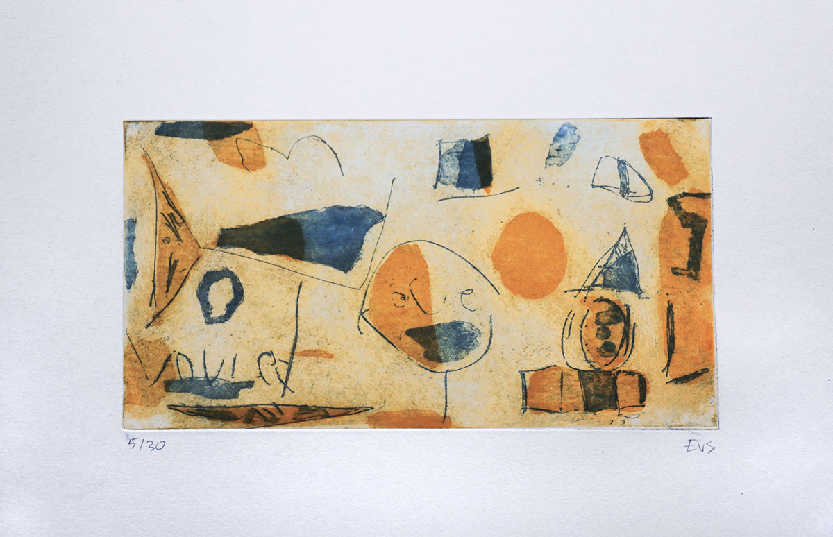 PARADE, 2013Ed 6/30, 5/3015,3 x 29,5 cm auf 39 x 55,8 cmRadierung und Aquatinta