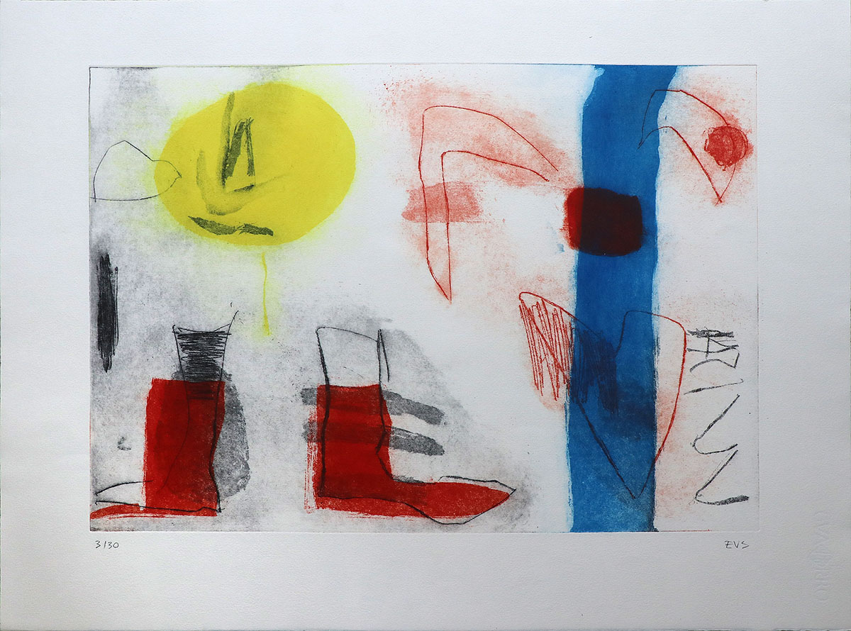 Zancadas, 2006Ed 3/30, 5 P/A, 41 x 59,3 cmRadierung und Aquatinta