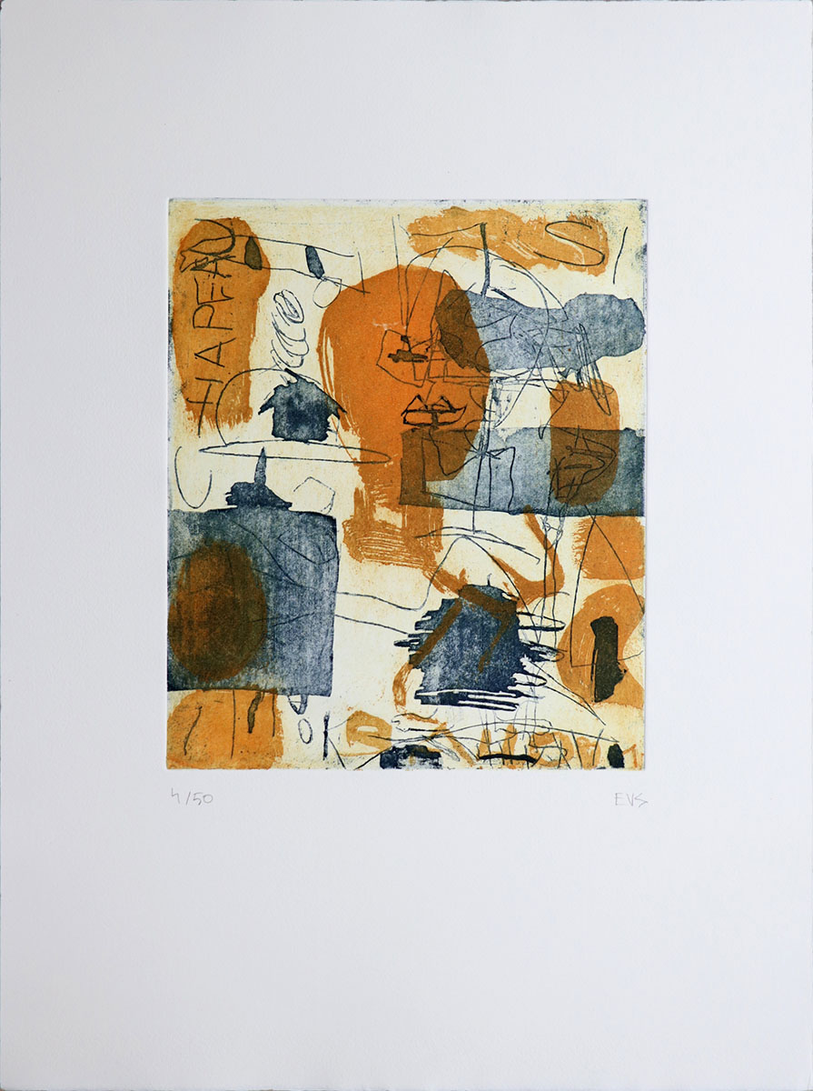 Mirame fijamente, 1999Ed 4/50, 7 P/A, 29,7 x 24,8 cmRadierung und Aquatinta