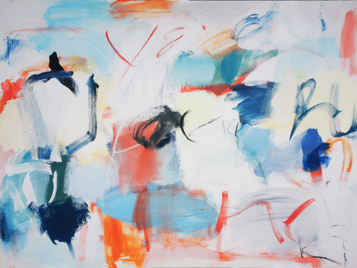 Ya, 202597 x 130 cmAcryl und Öl auf Leinwand