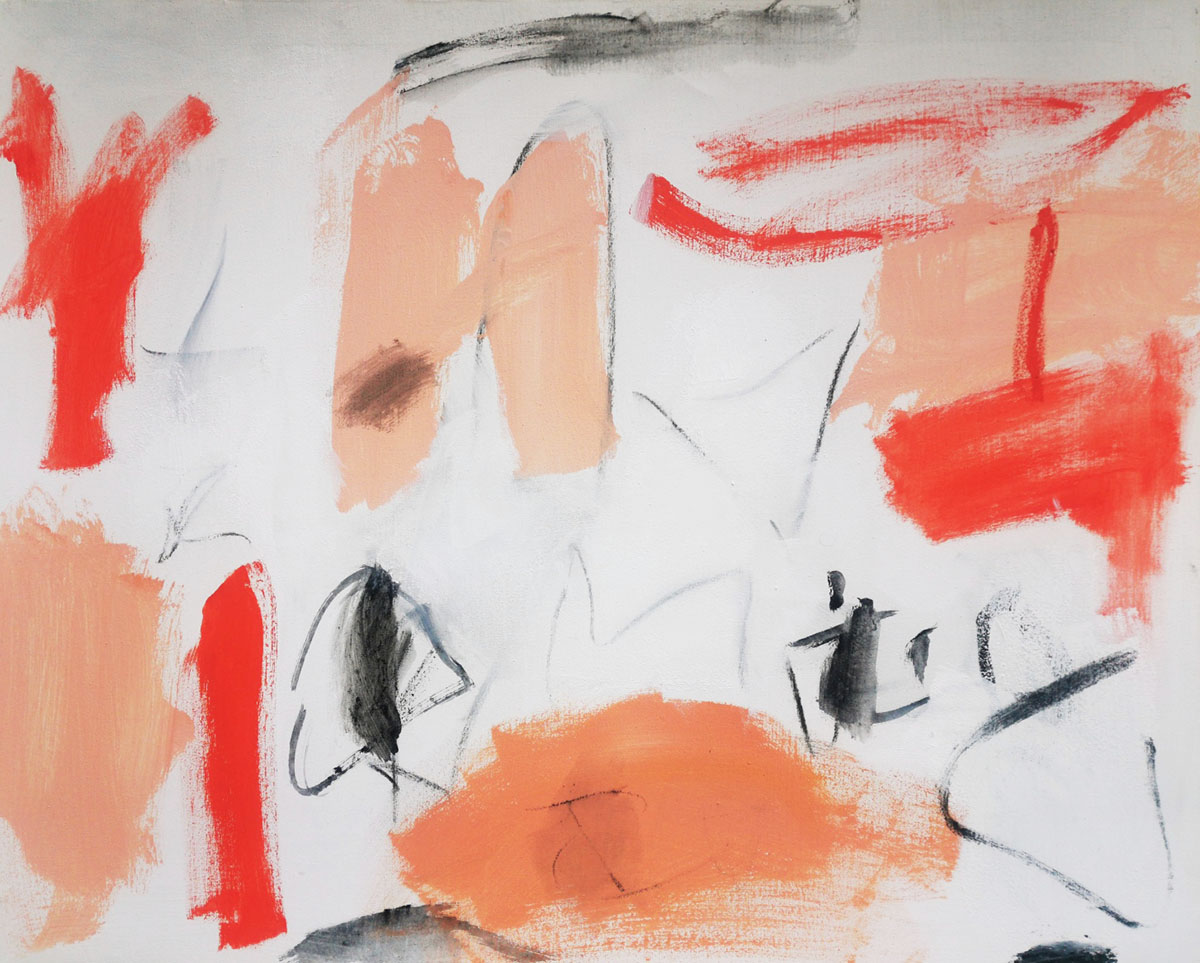 Expresión, 202565 x 81 cmAcryl und Öl auf Leinwand