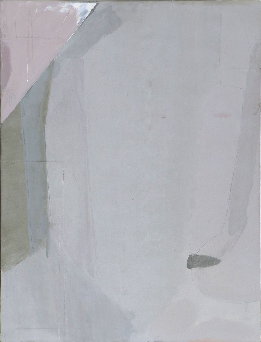 Wandstück (Selbstportrait), 202366 x 49,5 cmMixed media