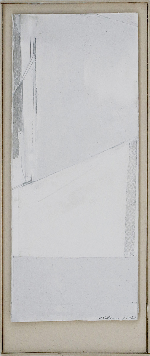 Wandstück 28, 2021/202227,7 x 11,7 cmMixed media; framed