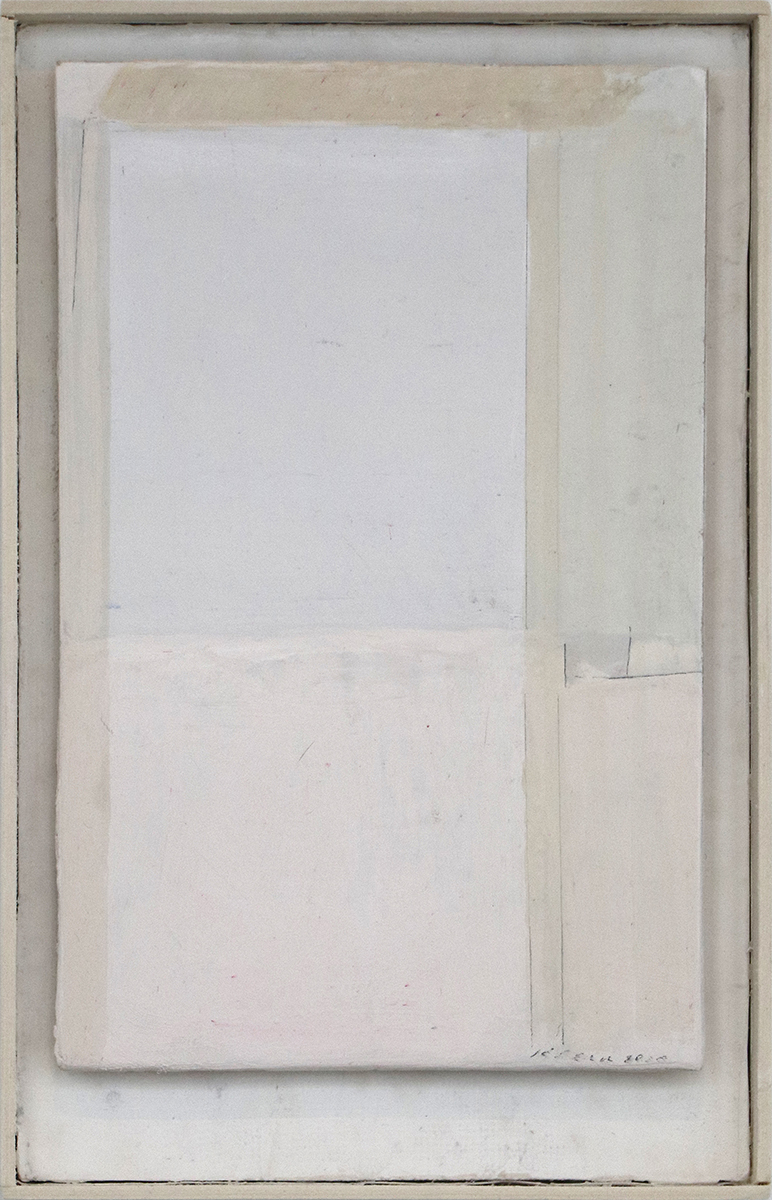 Wandstück 14, 202026 x 16,7 cmMixed Media; framed