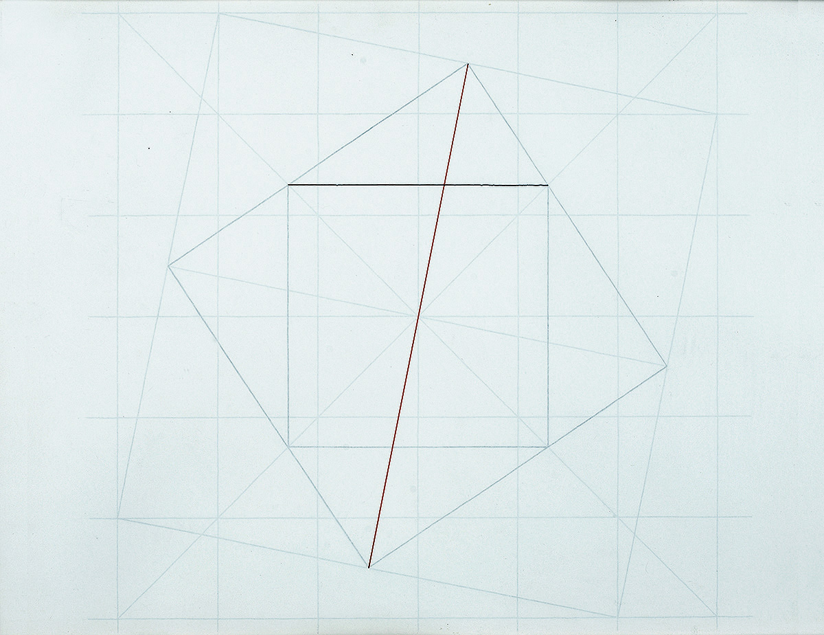 System-Kontrapunkt/Synthese, 200965 x 85 cmAcrylic, felt pen on drawing board System-Kontrapunkt/Synthese, 200965 x 85 cmAcrylic, felt pen on drawing board