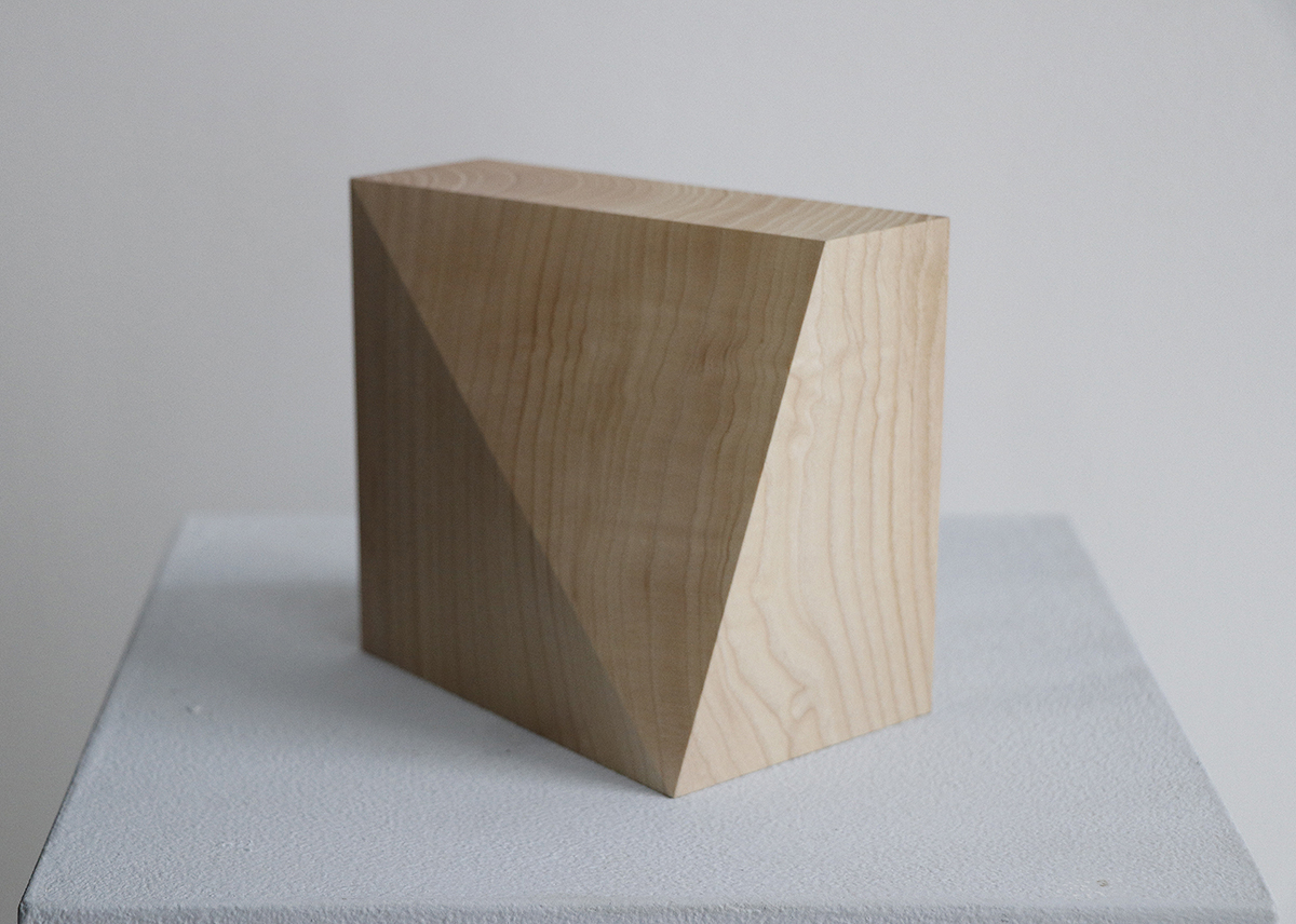 Symbiose, 201311,6 x 8 x 11,6 cmAsh, oiled, waxed 