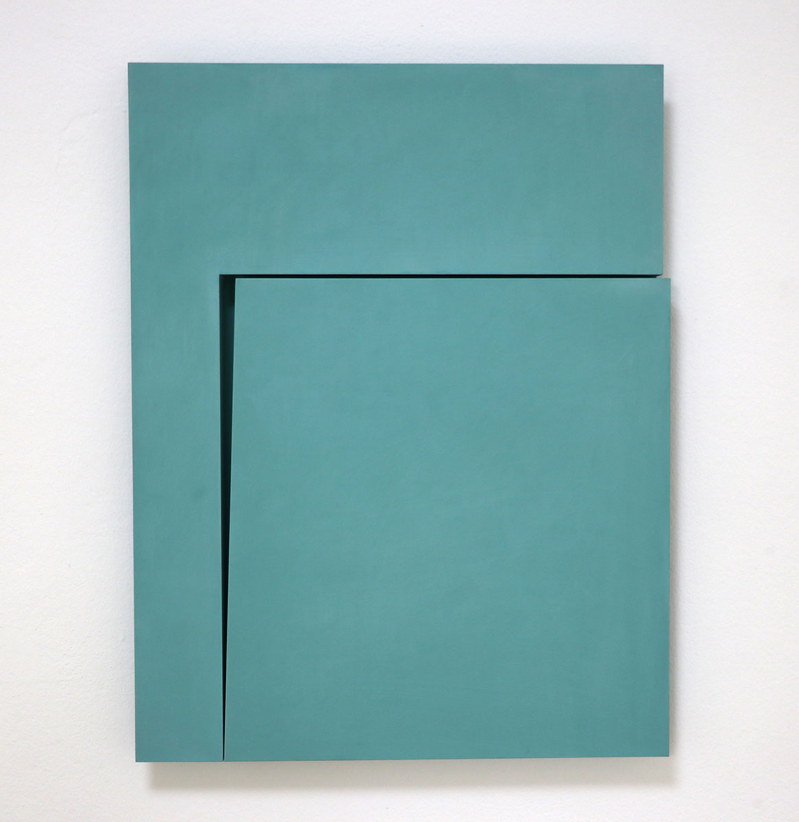 Inclined Plane, 201568,5 x 53 x 5 cmAcrylic with marble powder on plywood Inclined Plane, 201568,5 x 53 x 5 cmAcrylic with marble powder on plywood