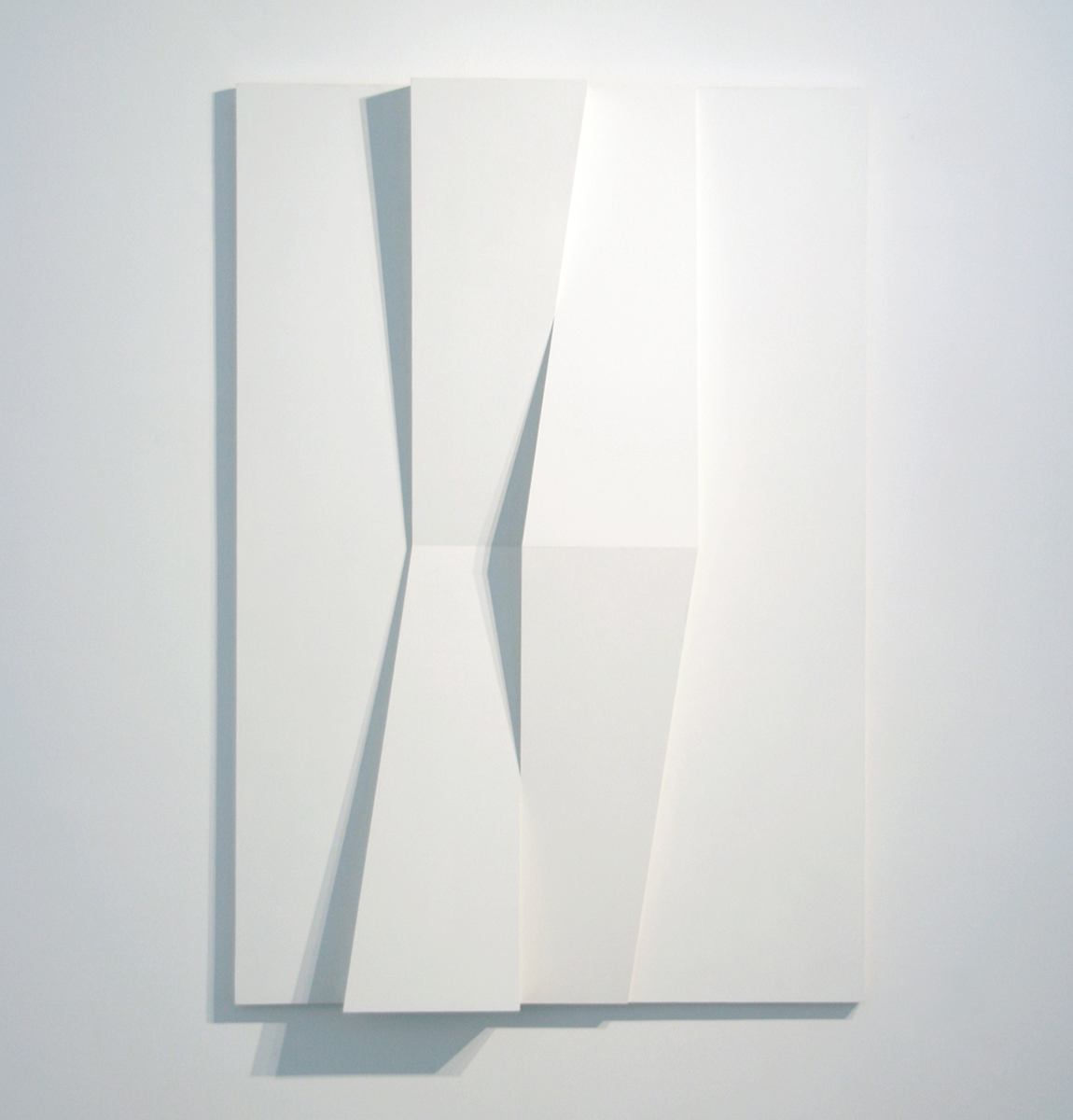 Relief, Four Units, 201399,5 x 68,5 x 8 cmAcryl mit Marmorpuder auf Holz