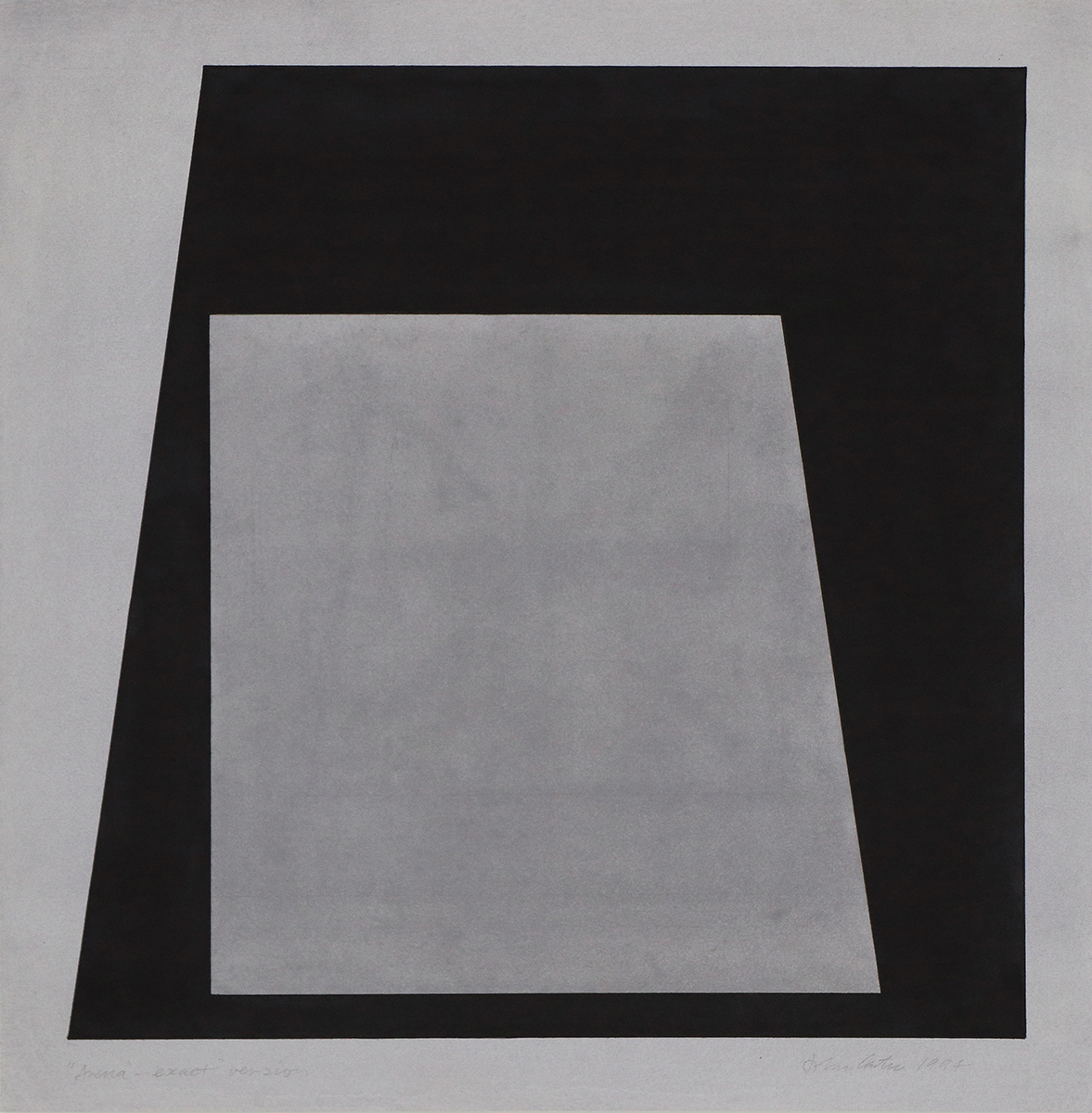 Arena – Exact Version, 199434,6 x 34,6 cmWatercolour on paper