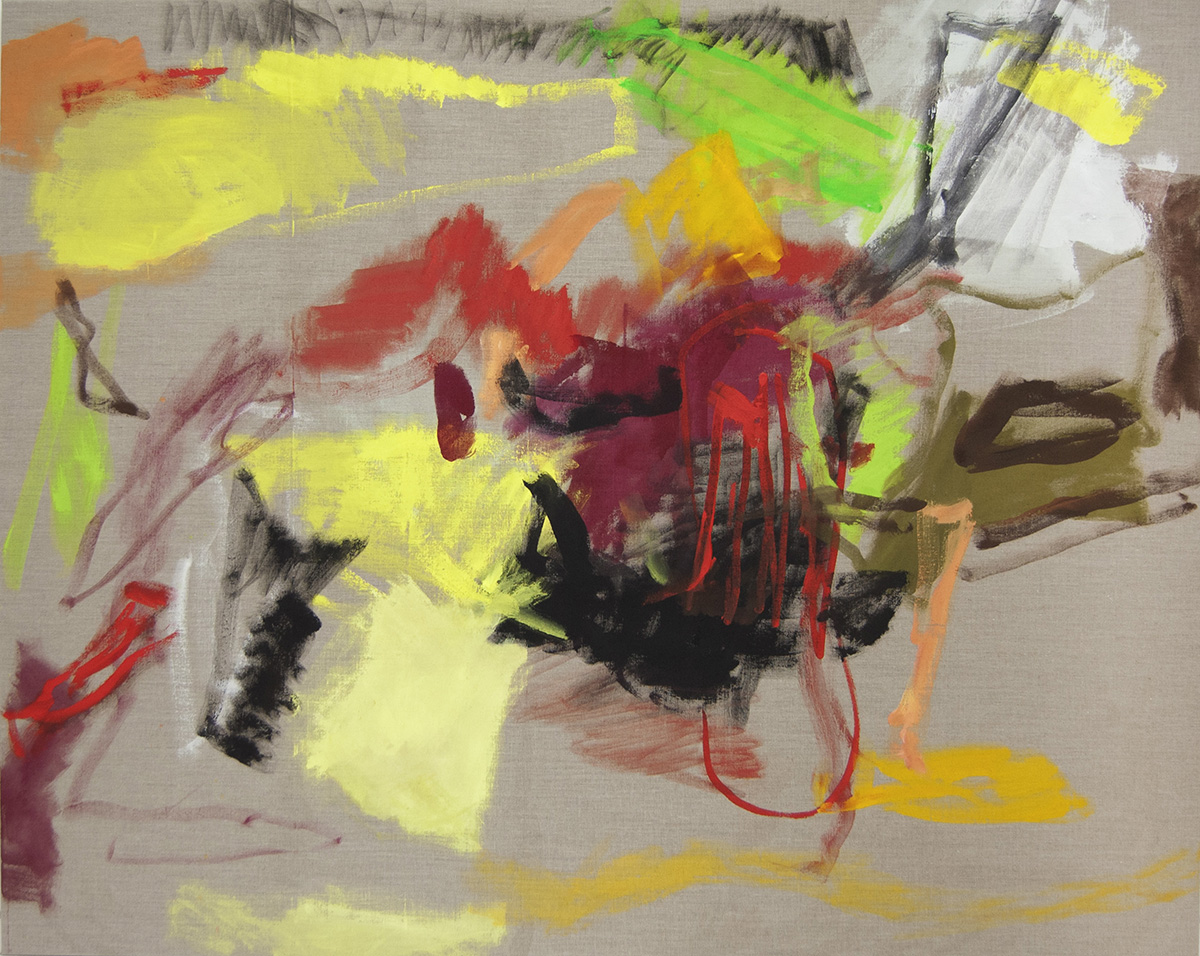 L29 (Frühlingslandschaft), 2019130 x 160 cmAcryl auf Leinwand